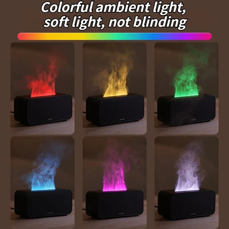 Multicolored light-emitting device with text describing its features.